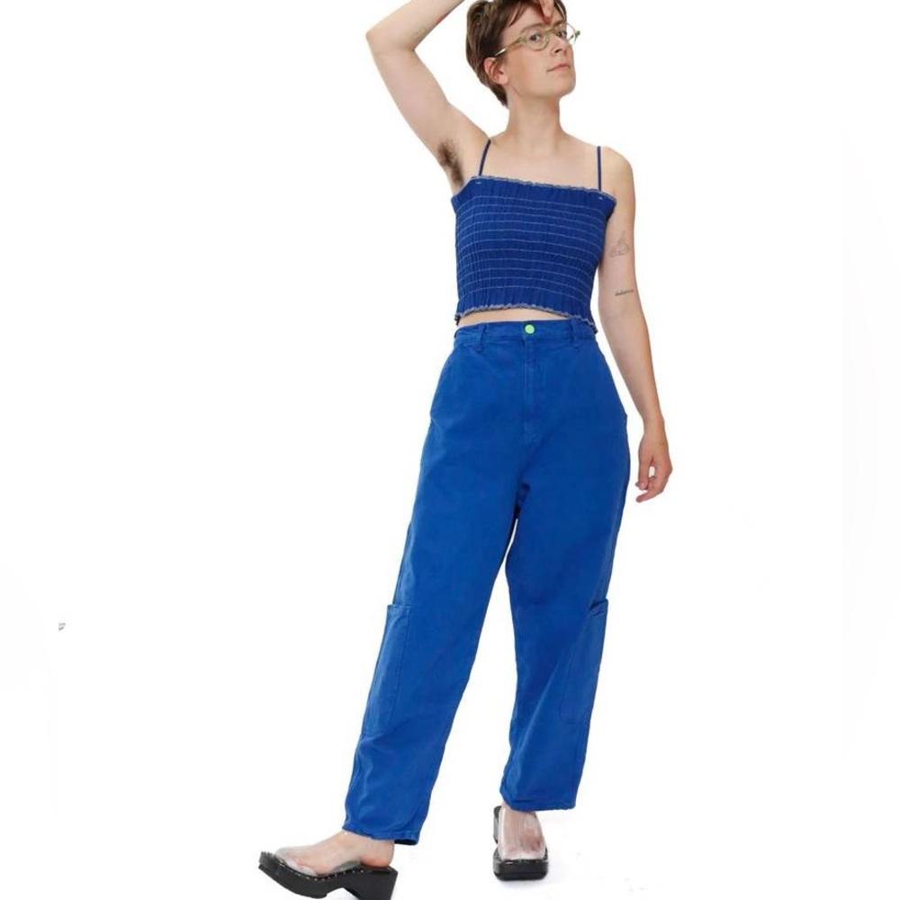 Meals Forager Pants Blueberry Unisex Size Small